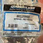 Mercury 893385001 Retainer Spring Oem Nip. Fixed Price $7.00.