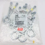 Lot Of 10 Zinc National N221-280 With Hex Nut 3/8" 160LB Plated. Fixed Price $40.95.