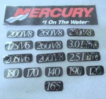 A10T Mercury Quicksilver 37-13722A11 Decal Set Oem New Factory Boat Parts. Fixed Price $19.11.