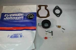 Oem New Johnson Evinrude Outboard Carburetor Kit With Float 398453 Brp Omc. Fixed Price $21.78.