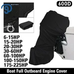 600D Heavy Duty Boat Full Outboard Engine Motor Cover Fit For 6-225HP Black. Fixed Price $20.14.