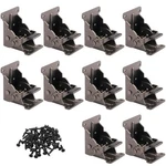 Genhakon 10 Pack Heavyduty Folding Table Leg Brackets, Selflocking Hinge, Fol.... Fixed Price $47.80.