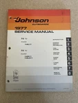 Vintage 1977 Johnson Outboards Boat 75 Hp Models Service Manual #JM-7708. Fixed Price $65.00.
