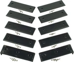 E-z Boat Trailer Slides And 8 Pads (3"X10") + 2 Bunkenders, Black. Fixed Price $62.47.