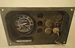 Westerbeke Marine Engine Control Panel - Black. Fixed Price $225.00.