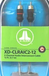 Jl Audio XD-CLRAIC2-12 2-CHANNEL Rca Cable 12FT (3.66 M) Interconnect New. Fixed Price $33.99.
