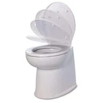 Jabsco 17" Deluxe Flush Fresh Water Electric Toilet W/soft Close Lid - 12V 5804. Fixed Price $1150.40.