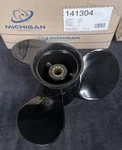 Michigan Wheel 141304 Mercury, Nissan, Tohatsu Boat Propeller 9-7/8" X. Fixed Price $109.99.