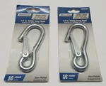 Lehigh Secureline Zinc Plated 1/2 Utility Snap Hook MH008S 150LBS Workload 2PK. Fixed Price $17.95.
