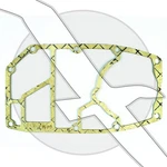 Mercury Marine Outboard Powerhead To Exhaust Plate Gasket 27-60317. Fixed Price $7.99.