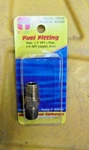 Tempo Moeller Marine Brass Fuel Fitting 1/4" Npt Male Nipple 200030 Pack Of Ea. Fixed Price $5.99.