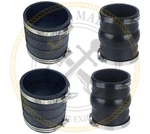 Omc Sterndrive Exhaust Pipe Lower And High Rise To Elbow Upper Hose 0913405 /591. Fixed Price $54.55.