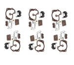 6- Pack Johnson Evinrude Carburetor Repair Kit V4 V6 V8 Looper 439078 439079 New. Fixed Price $68.99.