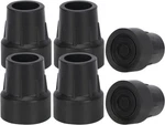 Supregear Walking Cane Tips, (1", 6-PACK) Heavy Duty Inch Crutch Black. Fixed Price $15.17.