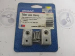 8043-3 Attwood Marine Tiller Line Clamp 3/16" To 1/4". Fixed Price $10.66.