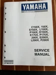YAMAHALIT-18616-02-01 C150X, S150X, L150X Service Manual 1ST Edition 10/98. Fixed Price $48.99.