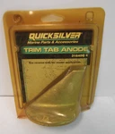 Quicksilver Mercury Marine Boat Oem Trim Tab Anode Part No. 31640Q Nip. Fixed Price $9.09.