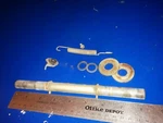 0315028 Rod Pin 0318256 For 0385532 385667 Bracket Johnson Evinrude 115HP. Fixed Price $22.00.