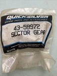 New Genuine Mercury 43-58972 Sector Gear. Fixed Price $12.29.