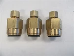 Eaton Seatech Set Of (3) Hose Fittings 15MM Brass 5/8" X 7/8" Marine Boat. Fixed Price $10.17.