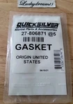 (lot Of 5) New 27-806871 Genuine Mercury Quicksilver Thermostat Gasket. Fixed Price $14.99.