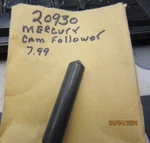 Oem New Quicksilver Mercury Cam Follower 20930. Fixed Price $7.99.