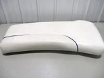 1998 Ray Signature 230 Boat Right Stbd Bow Seat Cushion White & Blue Piping. Fixed Price $112.49.