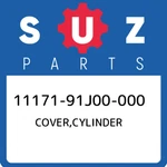11171-91J00-000 Suzuki Cover,cylinder 1117191J00000, New Genuine Oem Part. Fixed Price $26.43.