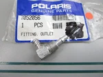 New Oem 7052056 Polaris 90 Degree Outlet Fitting 0810. Fixed Price $7.30.
