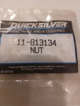 New Mercury Mercruiser Quicksilver Nut, #11-813134 Qty 2 MQ39. Fixed Price $8.00.
