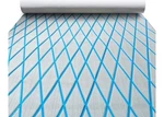 Boat Flooring - Eva Foam Sheet Gray W/ Blue Lines 94.5 X 15.7. Fixed Price $49.64.
