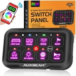 Auxbeam 4/6/8/12 Gang Rgb Switch Panel Led Light Circuit Control Relay System. Fixed Price $254.99.