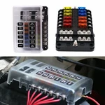 12V Way Car Auto Boat Bus Utv Blade Fuse Box Ato Atc Block Holder Cover Led. Fixed Price $20.69.