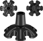 Cane Tip 3/4 Inch Self Standing Heavy Duty 6 Support Feets Black. Fixed Price $15.34.