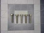 Mercury 10-21091 (5) Bracket Bottom Cowl Screws Mark 10A 15 28AD. Fixed Price $11.99.