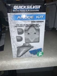 Quicksilver 888755Q04 Magnesium Anode Kit, Mr And Alpha One Drives, Freshwater. Fixed Price $65.00.