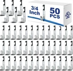 Zonon 50 Pcs Metal J Hooks, Hangers, G60 Galvanized Steel Size: 3/4 Inch. Fixed Price $76.02.