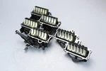 1999 Johnson Evinrude Ficht Intake Manifold & Reeds 200 Hp. Fixed Price $80.00.