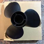 Solas Rubex 3-BLADE 9411-135-15 Aluminum Propeller Plus Adapter Ring 73191005. Fixed Price $60.00.
