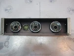 Vintage 1960'S Marine Boat Padded Aluminum Dash Board Gauge Cluster 21" X 5.25". Fixed Price $139.99.