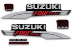 Outboard Engine Sticker Suzuki 150HP Fourstroke Marine Decal Kit For Boat Motor. Fixed Price $79.95.