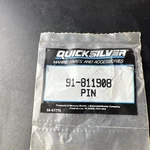 New Mercury Mercruiser Quicksilver Oem Part # 91-811908 Pin. Fixed Price $9.95.