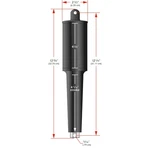 Lenco 102XD Extreme Duty Actuator 24V 4-1/4" Stroke 5/16" Hardware 1506.... Fixed Price $356.98.
