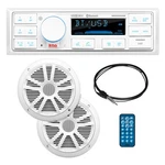Boss Audio MCK500WB.6 Kit W/MR500UAB, 2 MR6W Speakers, MRANT10 Antenna, & Whi.... Fixed Price $74.99.