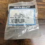 Mercury Quicksilver 22-28624 1 Tee Fitting Oem Nos. Fixed Price $8.40.