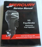 2007 Mercury Marine Outboard 115 Fourstroke Efi Service Manual P/n 90-881980R03. Fixed Price $59.24.
