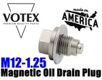 Stainless Steel Oil Drain Plug Neodymium MAGNET(M12-1.25) Fits Nissan Pontiac. Fixed Price $24.99.