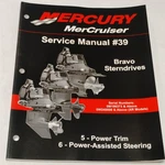 Mercury Mercruiser Bravo Sterndrives Power Trim Service Manual #39 90-865612050. Fixed Price $49.95.