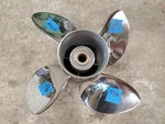 New 4 Blade 13" X 21P Evinrude Johnson Brp Rogue Ss Propeller, 763968, P5759. Fixed Price $434.00.