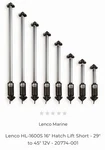 Lenco HL-1600S Short Hatch Lift 29 45 12V 20774-001 Motor. Fixed Price $350.00.